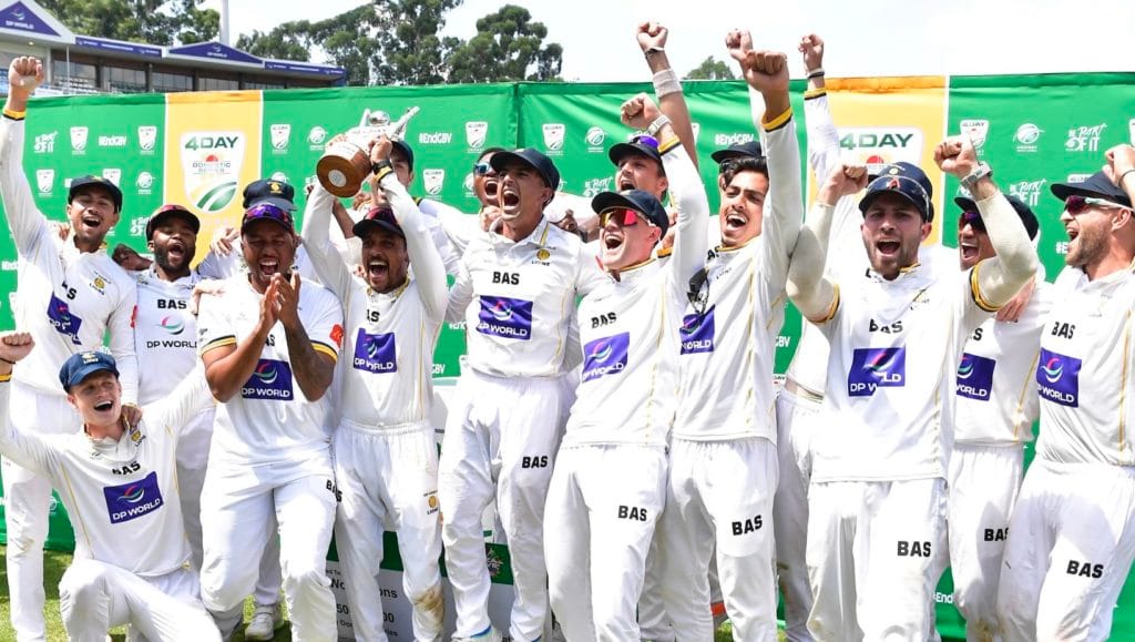 Lions have been crowned champions of the 4-Day Series