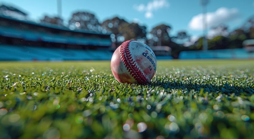 Cricket ball. Source: Midjourney 